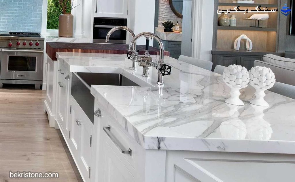کانترتاپ مرمر + آیا سنگ مرمر برای کانترتاپ مناسب است؟